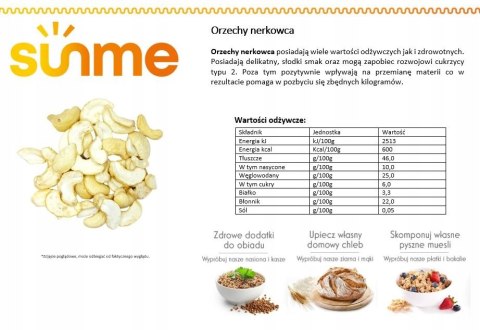 Orzechy nerkowca kawałki 5 kg Orzechy nerkowca kawałki 5 kg