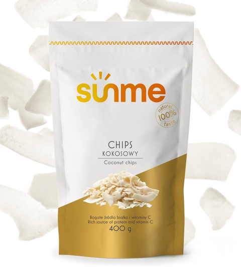 Chipsy kokosowe 0,4 kg Chipsy kokosowe 0,4 kg