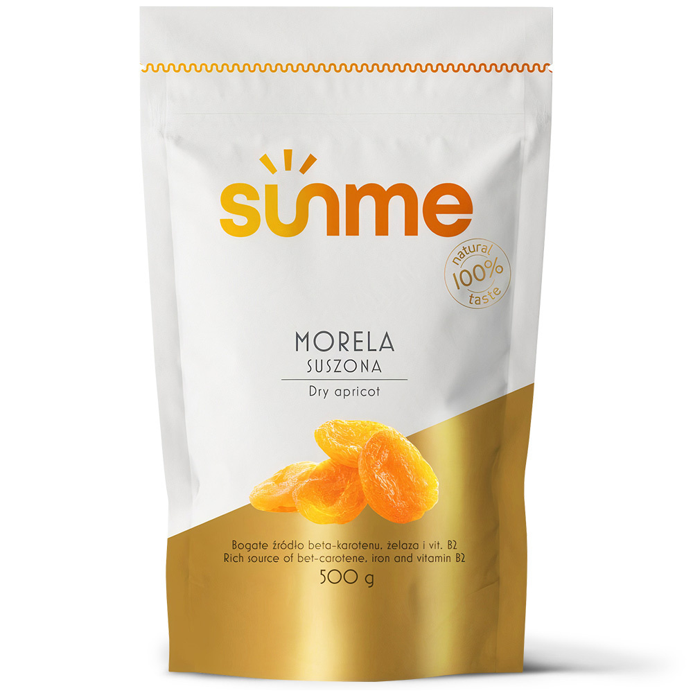 Morela suszona Jasna Naturalna 500 gram Morela suszona Jasna Naturalna 500 gram