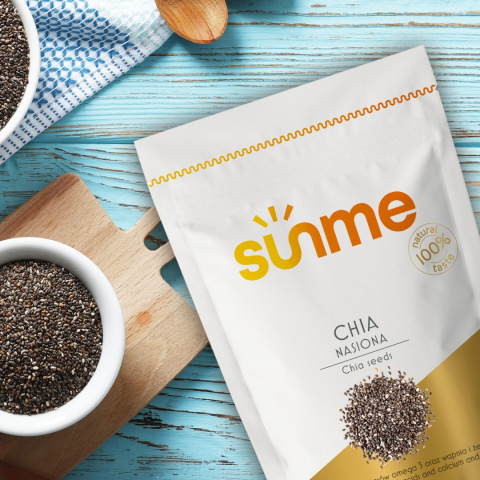 Nasiona Chia Szałwia Hiszpańska 1 kg Nasiona Chia Szałwia Hiszpańska 1 kg