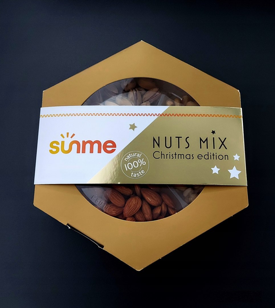 Nuts-Mix bombonierka orzechowa 240 gramów