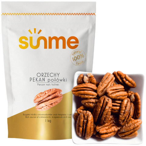 Orzechy Pecan (Pekan) Naturalne połówki 1 kg Orzechy Pecan (Pekan) Naturalne połówki 1 kg