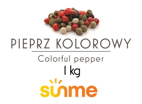 Pieprz kolorowy 1 kg Pieprz kolorowy 1 kg