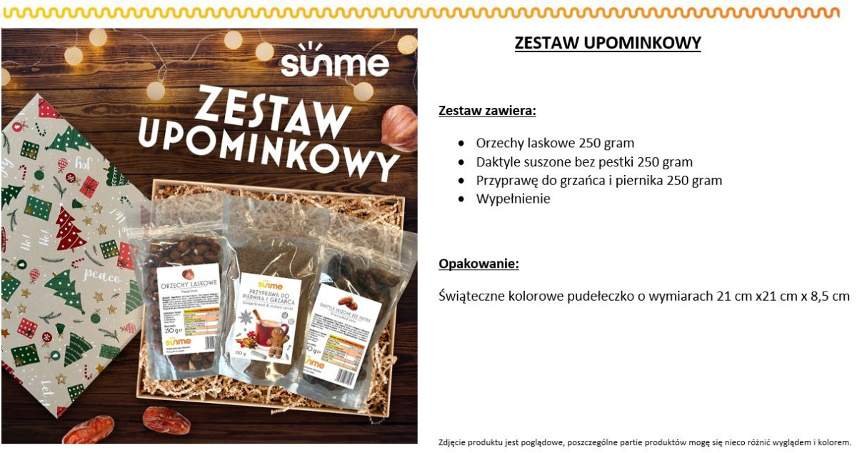 Zestaw upominkowy / świąteczny mały Zestaw upominkowy / świąteczny mały