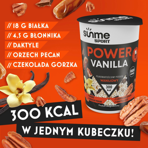Pełnowartościowy posiłek SUNME SPORT Wanilia Pełnowartościowy posiłek SUNME SPORT Wanilia