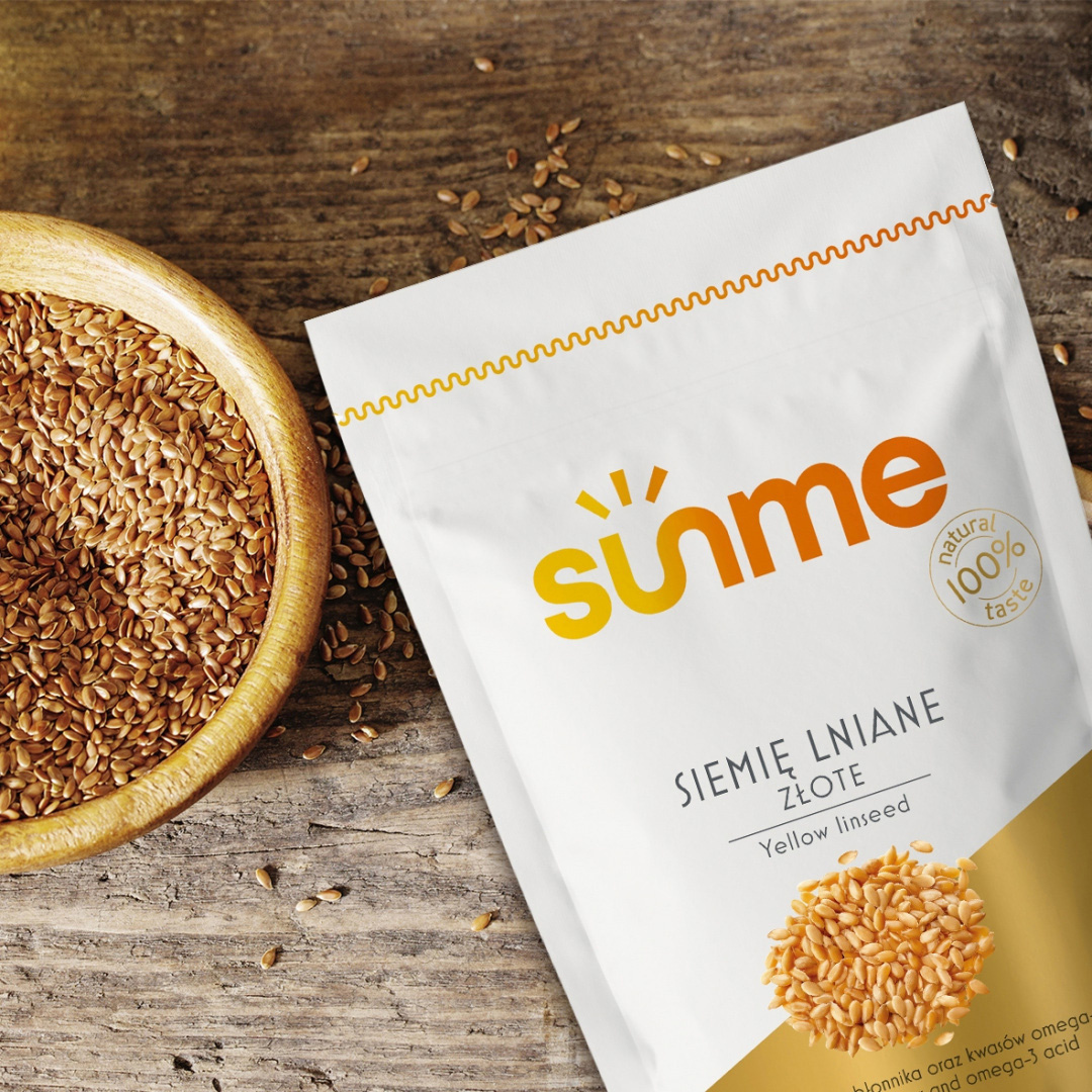 Siemię Lniane złote Naturalne 500 g Siemię Lniane złote Naturalne 500 g