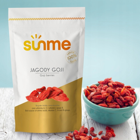 Jagody Goji suszone owoce 5 kg Jagody Goji suszone owoce 5 kg