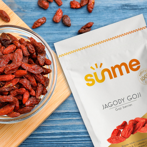 Jagody Goji suszone owoce 5 kg Jagody Goji suszone owoce 5 kg