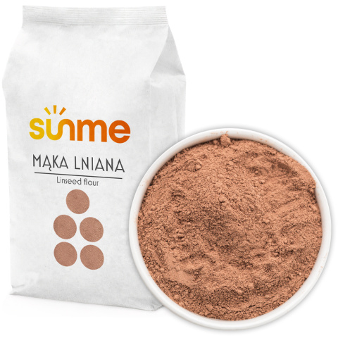 Mąka Lniana siemię mielone 5 kg Mąka Lniana siemię mielone 5 kg