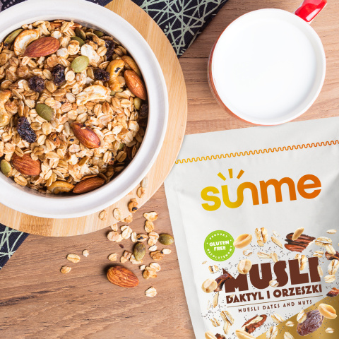Musli Bezglutenowe Daktyl i Orzeszki 5 kg Musli Bezglutenowe Daktyl i Orzeszki 5 kg