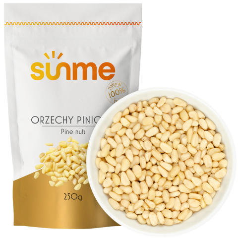 Orzechy piniowe PINI 250 gram Orzechy piniowe PINI 250 gram
