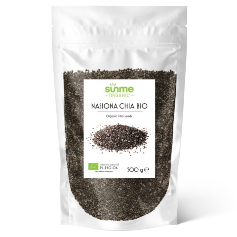 Nasiona Chia Szałwia Hiszpańska BIO 500g