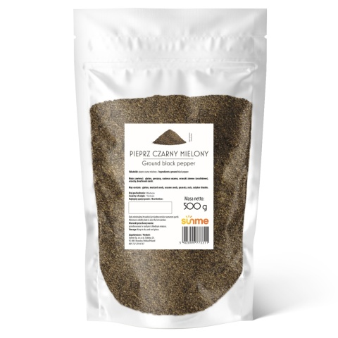 Pieprz czarny mielony 500 gram