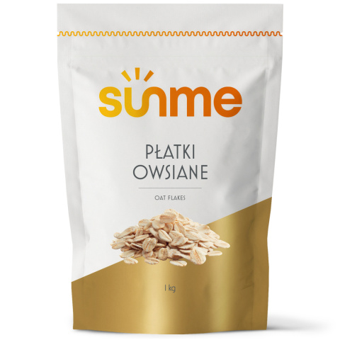 Płatki Owsiane 100% Naturalne 1 kg Płatki Owsiane 100% Naturalne 1 kg