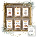 Sunme Zdrowy Zestaw Prezent na Dzień Babci i Dziadka orzechy w pudełku