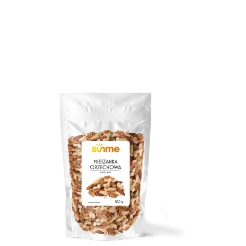 Sunme Zdrowy Zestaw Prezent na Dzień Babci i Dziadka orzechy w pudełku