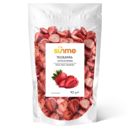Truskawki liofilizowane 90g