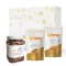Zestaw Świąteczny Wyjątkowy Prezent Box Żurawina suszona, pistacje prażone, nerkowiec słoik
