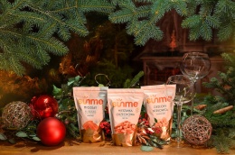 Zestaw Świąteczny Wyjątkowy Prezent Orzechy nerkowca, mieszanka orzechowa, migdał łuskany