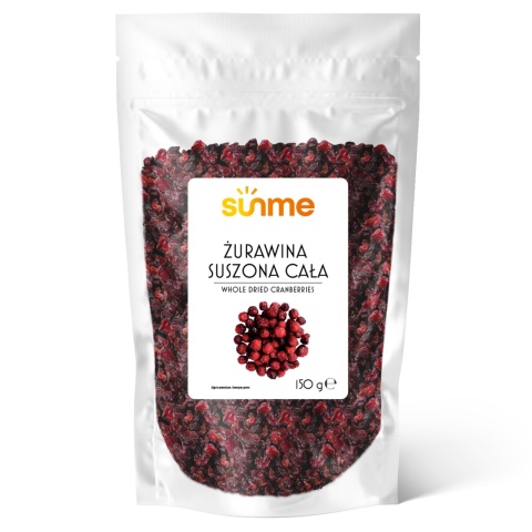 Żurawina Suszona cała 150 g