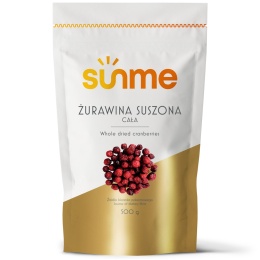 Żurawina Suszona cała 500 g