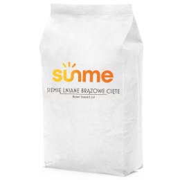 Siemię brązowe cięte błonnik lniany 5 kg