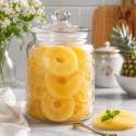 Sunme Ananas kandyzowany krążek owoce suszone do deserów gofrów 1kg