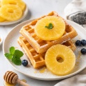 Sunme Ananas kandyzowany krążek owoce suszone do deserów gofrów 1kg