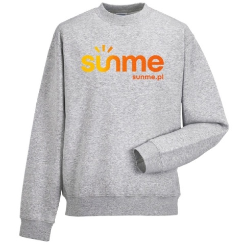 Sunme Bluza z kapturem XXL Biała duża bluza hoodie