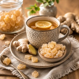 Sunme Imbir kandyzowany kostka owoce suszone do herbaty napojów deserów 1kg