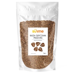 Sunme Kasza Gryczana prażona palona 1 kg naturalna kasza