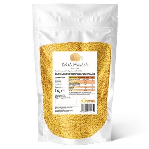 Sunme Kasza Jaglana 1 kg naturalna kasza jaglana