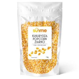 Sunme Kukurydza na popcorn 1 kg ziarno do popcornu