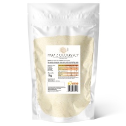 Sunme Mąka z Ciecierzycy 1 kg naturalna zdrowa mąka