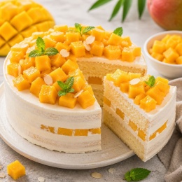 Sunme Mango kandyzowane kostka owoce suszone do deserów mięs sałatek 1kg