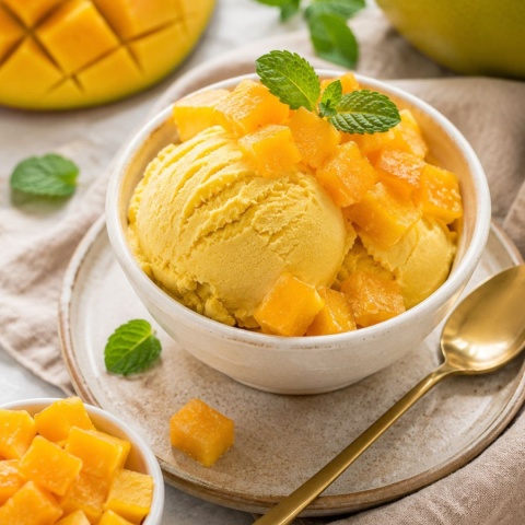 Sunme Mango kandyzowane kostka owoce suszone do deserów mięs sałatek 1kg