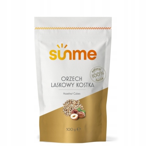 Sunme Orzech laskowy kostka 500 g świeże orzechy