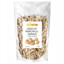 Sunme Orzechy nerkowca kawałki 1 kg