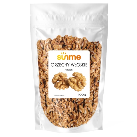Sunme Orzechy włoskie łuskane 500 g świeże orzechy