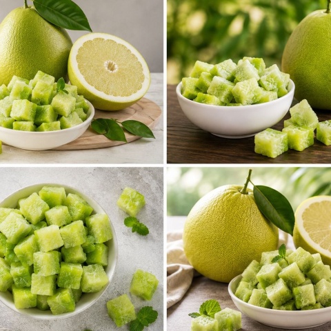 Sunme Pomelo kandyzowane kostka skórka dodatek do gofrów lodów deserów 1kg