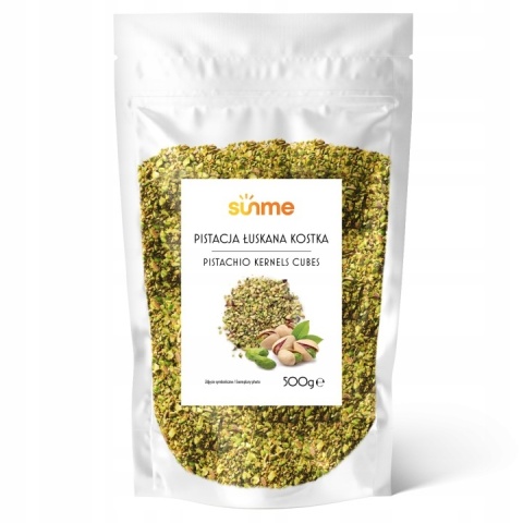 Sunme Posypka Pistacjowa 500 g pistacja kostka do deserów ciasta