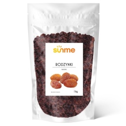 Sunme Rodzynki sułtańskie naturalne słodkie bez konserwantów 1kg
