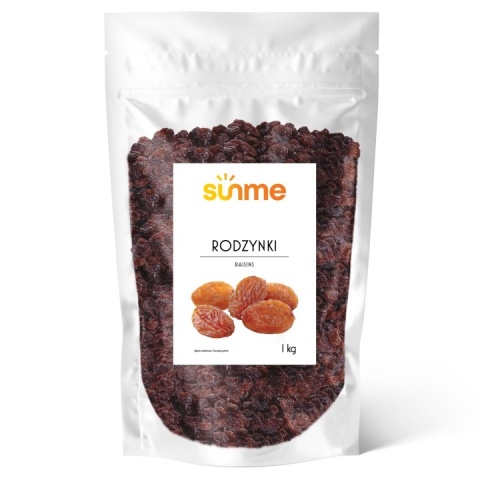 Sunme Rodzynki sułtańskie naturalne słodkie bez konserwantów 1kg